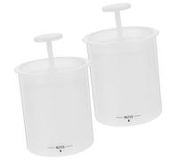 VALICLUD Gobelet Moussant Visage 2Pcs Fabricant de Mousse Portable pour Soins Peau Mousse Riche Nettoyage Doux Gobelet à Bulles