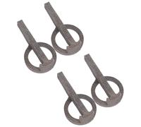 VALICLUD Goupilles de Verrouillage Fixation Facile et Détachable en Acier Assortiment de 4 Accessoire Essentiel pour Échafaudage pour Montage Sécurisé