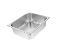 VALICLUD Grand Bac Inox Profond Gn pour Buffet Restauration Capacité Élevée Facile à Nettoyer