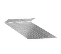 VALICLUD Grands piquets de Tente J-Design incurvés 30 pièces en Fer pour Camping et activités de Plein air 21,5 cm Facile à Utiliser