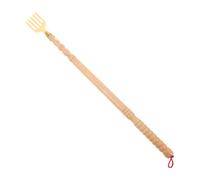 VALICLUD Gratte-dos en Bois Naturel 47,5 Cm à Longue Poignée Ergonomique pour Soulager Démangeaisons Difficiles D’accès, Outil Portable Léger Maison et Voyage, Gratte-dos Bas du Dos
