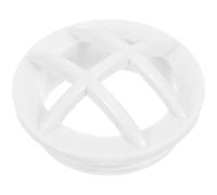 VALICLUD Grille D'entrée de Sécurité pour Piscine Murale en Abs Blanc, Crépine Remplaçable 1,5 Raccord Fileté, Prévient Obstructions pour Ligne de Retour