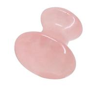 VALICLUD Gua Sha Visage Quartz Rose Forme Champignon Outil Massage Crystal pour Rides Soins à Domicile et Spa