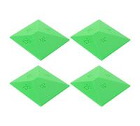 VALICLUD Guide D'affûtage pour Couteaux 4 Pièces Vert, Angle Réglable 14°-25°, Outil Précis Compatible Pierres à Aiguiser, Accessoire Pratique Cuisine et Affûtage Domestique