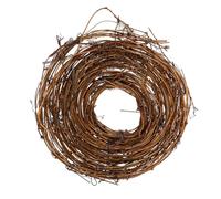 VALICLUD Guirlande de Vigne Naturelle 37 M 2 Pièces pour Couronne de Porte en Osier Support DIY en Lianes Sèches pour Décoration Murale et Guirlande de Noël Artisanale