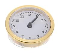 VALICLUD Horloge Murale Décorative Petite à Chiffres Arabes, Mouvement Quartz Léger en Alliage et Plastique, Style Rétro pour Bureau ou Magasin