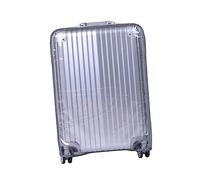 VALICLUD Housse de Protection Transparentes pour Valise Étanche Rayures avec Bande Autoadhésive Fixation Élastique pour Bagages de Voyage