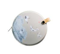 VALICLUD Housse de Rangement pour Gâteau de Thé Premium Résistante et Respirante avec Motif Chinois Pochette de Transport pour Gâteau de Thé PU Er Pratique pour Voyage Couleur Aléatoire