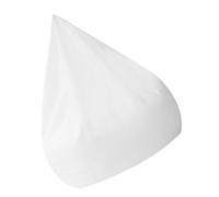 VALICLUD Housse Intérieure de Pouf en Tissu Respirant, Facile à Nettoyer et Confortable, pour Camping en Plein Air ou Bureau, Couleur Blanc, Design Simple et Élégant