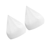 VALICLUD Housse Intérieure de Pouf sans Garniture 2pcs en Tissu Maille Respirant et Voile Facile à Nettoyer Retirer pour Bureau et Extérieur