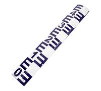 VALICLUD Jauge de Niveau D'eau Émail 0,5 M Bleu Clair, Outil de Mesure Précis pour Piscine, Réservoir et Étang, Jauge de Profondeur Résistante à L'usure, Portable et Visible en Extérieur