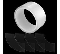 VALICLUD Joint D’étanchéité pour Toit Ouvrant Auto, Arc, Adhésif | Tpe, Caoutchouc Thermoplastique et Acrylique, Design Transparent, pour Vitres et Joints de Toit Ouvrant, Conduite Quotidienne