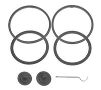 VALICLUD Joint Torique en Silicone pour Shaker Protéine - Lot de 7 Pièces - Étanchéité Anti-fuite pour Bouchon de Bouteille D’eau et Agitateur, Accessoires de Remplacement pour Usage