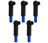 VALICLUD Kit 5 Pièces D’Adaptateurs de Purgeur de Freins en Plastique pour Remplacement Liquide de Frein Connecteurs Universels pour Voiture et Camion Outil Pratique pour Entretien