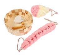 VALICLUD Kit d Outils Pour Boule De Bain Outil De Gommage Des Gommage Corps Gants De Bain Fournitures Pour