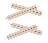 VALICLUD Kit de 4 Pièces de Fil Chauffant en Aluminium et Tissu Haute Température pour Machine à Sceller, Performance Solide Arrêts Lors de L'emballage