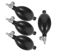 VALICLUD Kit de 4 Pompes Manuelles en Latex pour Tensiomètre Ampoules de Gonflage avec Valve de Décompression Accessoires de Remplacement pour Contrôle de Pression Précis à Domicile