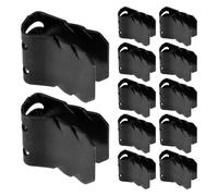 VALICLUD Kit de Fixation 100 Pièces en Fer pour Clips de Garde-Boue Supports de Pare-Chocs Résistants à la Corrosion Accessoires Voiture pour Protection Moteur et Bavettes Installation