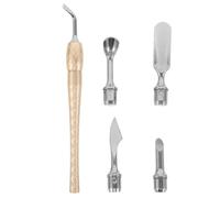 VALICLUD Kit de Manucure avec Repousse-cuticules et Coupe-cuticules Acier Inoxydable Outils pour Soin des Ongles et Nettoyage de Vernis Gel pour Usage Domestique et Professionnel