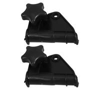 VALICLUD Kit de Réparation 1 Paire Charnières à Loquet Plastique 20mm pour Accoudoirs Rabattables Fauteuils Inclinables Pliables Chaise Longue Camping, Accessoires Universels Résistants