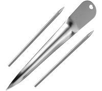 VALICLUD Kit de Réparation pour Osier en Acier Inoxydable Barre de Levier Argentée, Outil Facile à Nettoyer pour Réparation de Meubles en Rotin et Tissage de Paniers