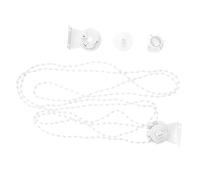 VALICLUD Kit De Réparation pour Stores Enrouleurs avec Chaîne à Et Support Accessoires De Fixation pour Rideaux Couleur Blanche Compatible avec Tubes