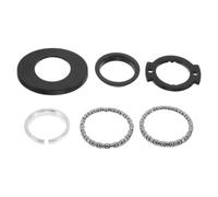 VALICLUD Kit de roulement de Direction 6pcs Palier d'arbre de Direction pour Trottinette électrique, Alliage et Plastique, Conduite en Ville, stabilité de, réparation de Colonne de