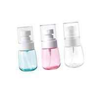 VALICLUD Kit Flacons Pulvérisateurs Vides 3 Pièces 30 Ml Plastique Rechargeable Portable pour Voyage Extérieur Soin Personnel Couleurs Aléatoires Couleur Aléatoire