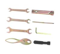 VALICLUD Kit Outils Multi-usages pour avec Clé à Douille Tournevis et Pince Ensemble Compact pour Entretien et Réparations Véhicules pour Maintenance Mobile