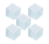 VALICLUD Lames de Microscope Carrées 20X20 MM en Verre Transparent Lot de 500 Pièces Accessoires de Laboratoire pour Préparation D’Échantillons et Usage Scientifique Lunettes de