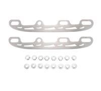VALICLUD Lames de Patins Kit de Remplacement en Acier Inoxydable 290mm Argenté, Structure Dure pour Chaussures de Patinage Adaptées au Patinage Artistique et Hockey