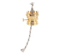 VALICLUD Lampe à Huile Brûleur De Rechange Régulateur pour Lampe à Huile Vintage Support Doré Accessoire pour Camping Décoration