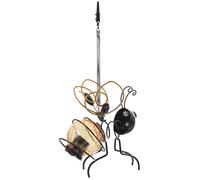 VALICLUD Lampe Solaire Décorative Abeille pour Extérieur Suspendu Étanche Peint pour Jardin Cour Patio pour Décoration Extérieure