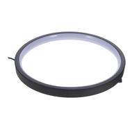 VALICLUD LED Light Ring Waterfall Incense Holder with Color Changing LED for Zen Garden Decor Aromatherapy Ornament for Tea Tables Living Rooms and Offices