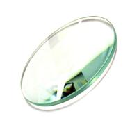 VALICLUD Lentille Optique Double-convexe Diamètre Verre Poli pour Expériences Scientifiques et Optiques Éducatives