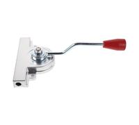 VALICLUD Levier de Commande D’Accélérateur Manuel Argenté à Traction Directe Câble Robuste pour Excavatrice et Camion-Malaxeur Pièce Détachée Compatible Moteur Marin et hors-Bord