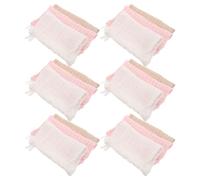 VALICLUD Lingettes en Coton Lavable pour -né, Lot de 18 Pièces, 6 Couches, Dimensions 25x25cm, Lavable en Machine, Réutilisable, Soins Quotidiens du Bébé