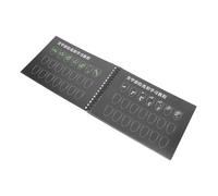VALICLUD Livre De Pratique Nail Art Pour Débutants Cahier De Dessin Des Ongles 50 Feuilles Blanches Matériel De Manucure Pour Pratiquer Et Apprendre Portable Et Compact