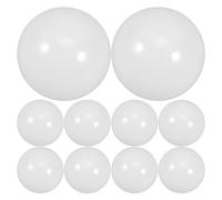 VALICLUD Lot de 10 Abat-jour Demi-sphères en Polycarbonate Résistant Haute Température, Couvercles de Phare de Remplacement Transparents Anti-buée Compatibles Ampoules LED pour Maison