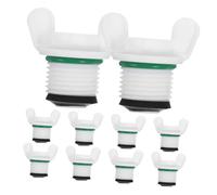 VALICLUD Lot de 10 Bouchons en Caoutchouc pour Bouillottes Bouchon de Fermeture Étanche Double Joint Compatible Bouteilles d'Eau Chaude Pratique pour Usage Domestique et Sécurité