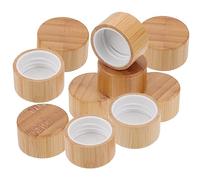 VALICLUD Lot de 10 Bouchons en pour Bouteilles d'Huiles Essentielles Couvercles en Bouchons de Flacons à Bille Étanchéité Remplacement Pratique pour Bouteilles en Verre