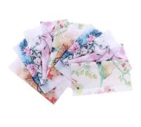 VALICLUD Lot de 10 Lingettes Nettoyantes en Microfibre Souple pour Lunettes, Écrans et Lentilles, Format Carré, sans Trace, pour Nettoyage des Verres et Appareils Électroniques, Usage