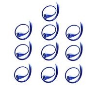 VALICLUD Lot De 10 Postiches Rallonges De Cheveux Lisses Bleu Océan, Fibres Résistantes Haute Température, Mèches Légères Pour Femmes Et Filles, Adaptées Événements Quotidiens