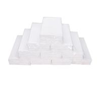 VALICLUD Lot De 10 Serviettes En Papier Blanc Extra-larges, 90 Feuilles, Épais Et Absorbant, Papier Hygiénique Écologique, Usage Domestique Et Restauration, Pour Restaurant Et Karaoké