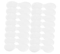 VALICLUD Lot de 100 Masques Yeux en Papier Non Tissé, Cache-œil Jetable pour Soins du Contour des Yeux, pour Voyages et Relaxation Nocturne