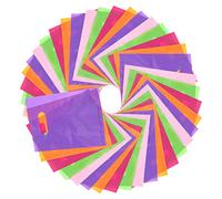 VALICLUD Lot de 100 Paquet Présents en Plastique Pochette Décorative 20X15Cm Paquet à Réutilisable pour et Anniversaires Protection pour Confiseries et Collations