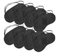 VALICLUD Lot de 16 Masques Yeux en Soie Cache-Yeux Confortables Anti-Lumière Sommeil Voyage Relaxation Couvre-Yeux Doux et Pratique