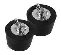 VALICLUD Lot de 2 Bouchons D'expansion pour Piscine 38mm en PVC et Acier Inoxydable Hivernage Piscine Bouchons de Pompe et Filtre Résistants au Gel Accessoires Robustes