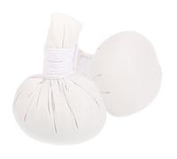 VALICLUD Lot De 2 Boules De Massage En Coton Plantes Médicinales Chinoises, Compresses Chaudes Et Cataplasmes, Pour Détente Musculaire Et Soins Spa à Domicile