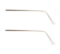 VALICLUD Lot de 2 Branches de Rechange pour Transparentes Matériau Solide Kit de Réparation Pratique Compatible la Plupart des Montures de Soleil